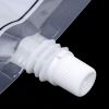 5Pcs 150ml Reusable Drink Bag Transparent PVC Juice Blood Bags Halloween Party Cosplay Vampire Pouch Props Halloween Kids