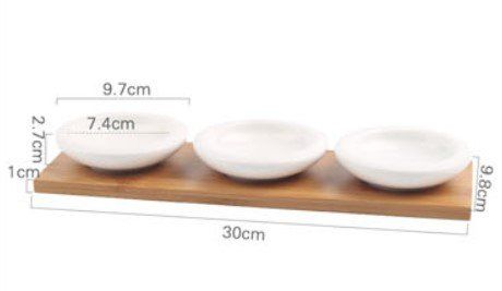 Ceramic Dried Fruit Dish Dish Plate